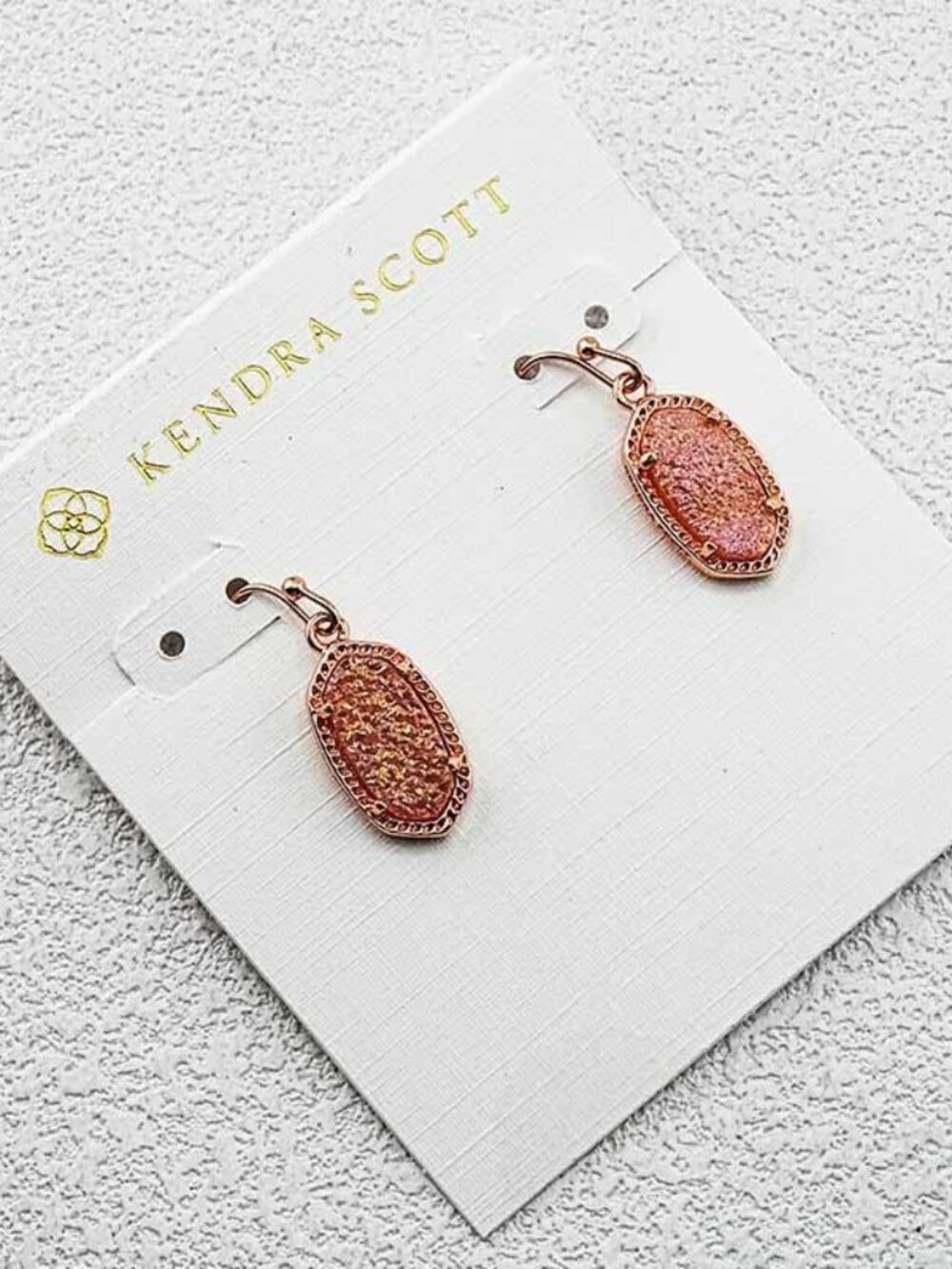 Kendra Scott Rose Crystal Spike Earrings